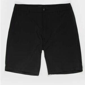 RSQ Men's Charcoal Flat Front Shorts